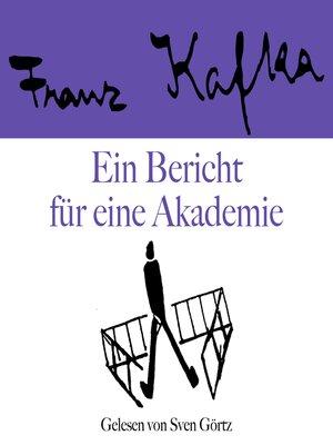 cover image of Ein Bericht für eine Akademie